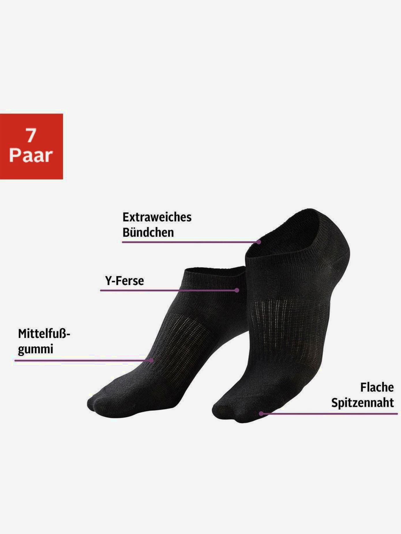 Lot de 7 socquettes