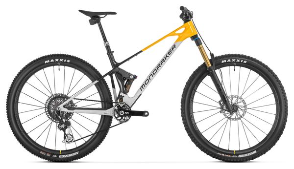 VTT Tout-Suspendu Mondraker Raze Carbon RR Sram XX T-Type Eagle AXS 12V 29'' Gris Jaune 2025