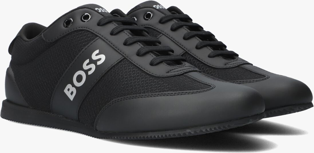BOSS zwarte boss lage sneakers rusham lowp