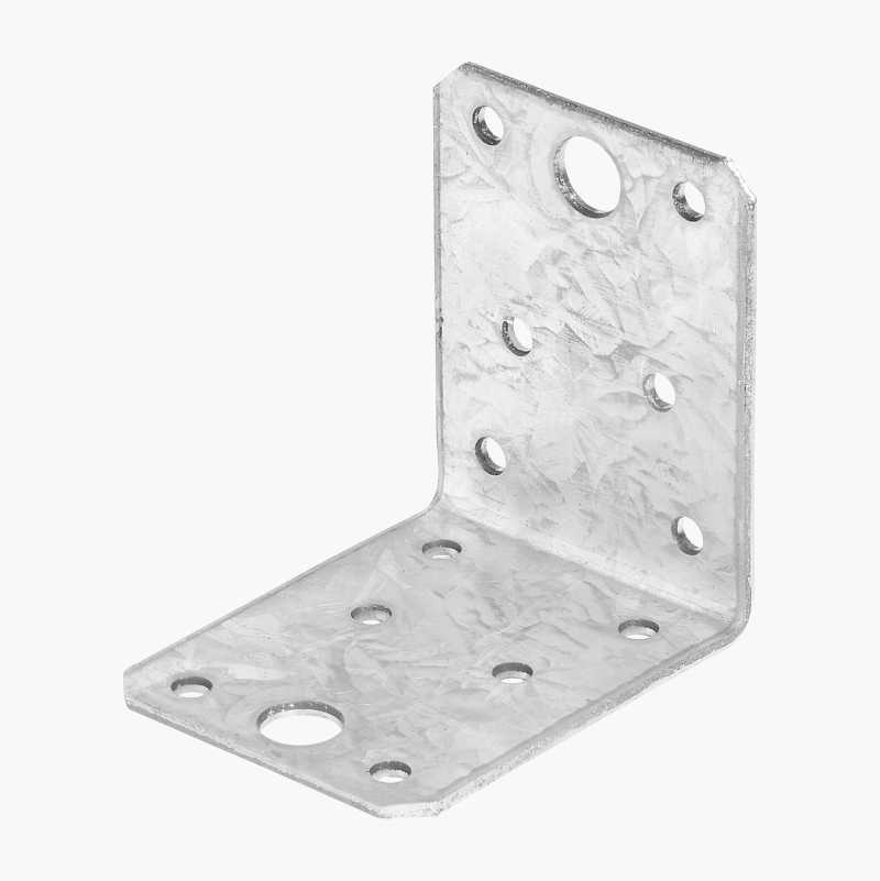 Vinkelbeslag forsterket, 105 x 105 x 90 mm