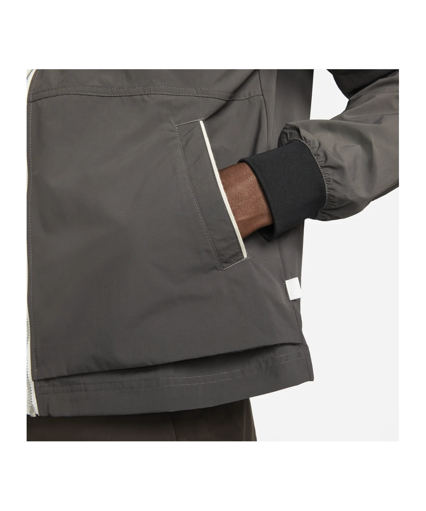 Nike Essentials Unlined Bomber Jacke Grau F254