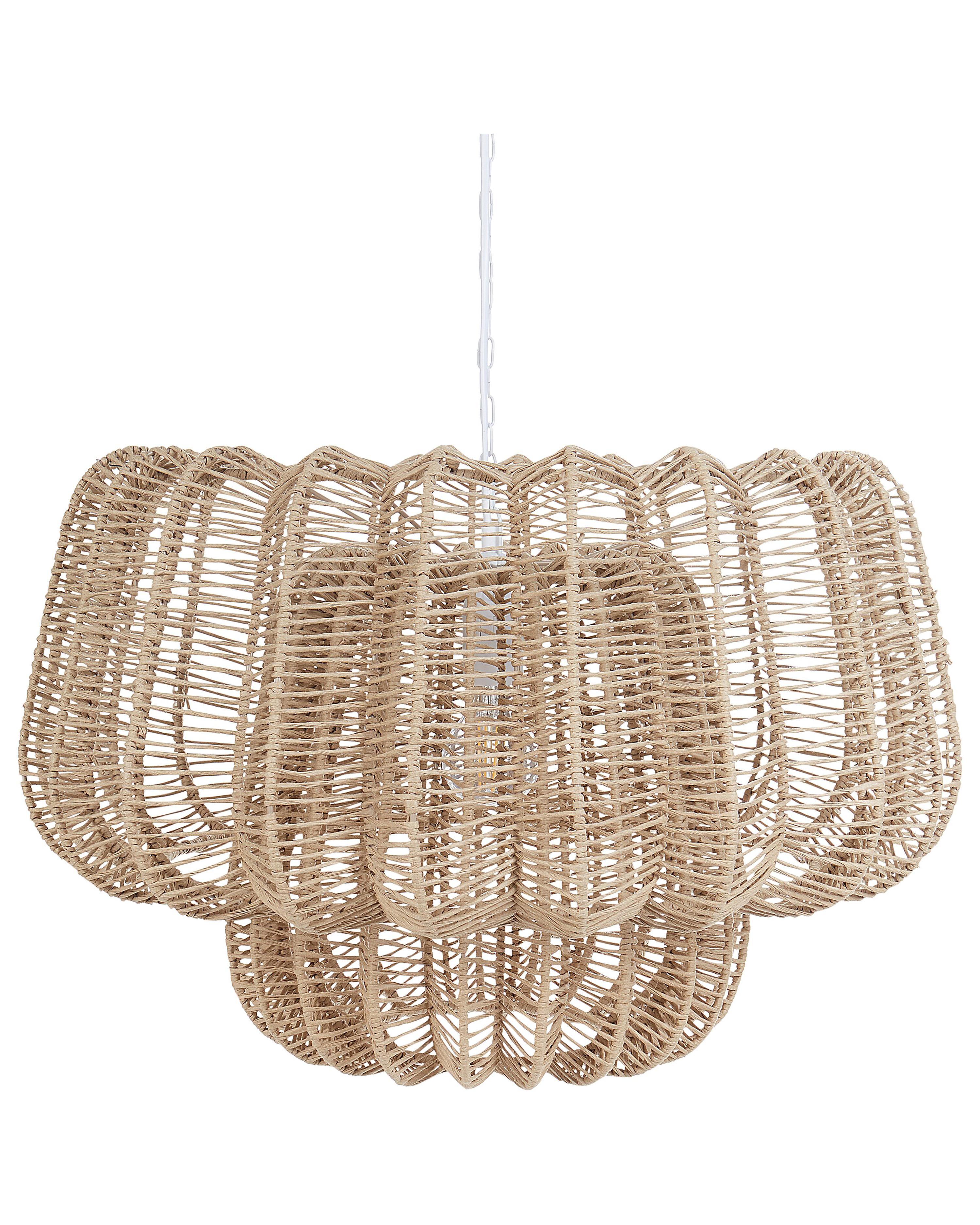 Hanglamp SAISI Papierkoord Beige