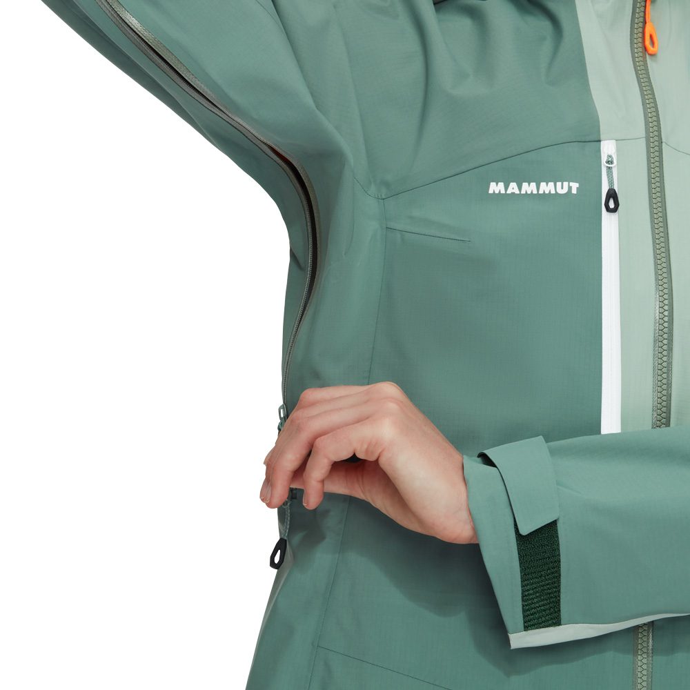 Mammut Taiss Hardshelljacke Damen dark jade