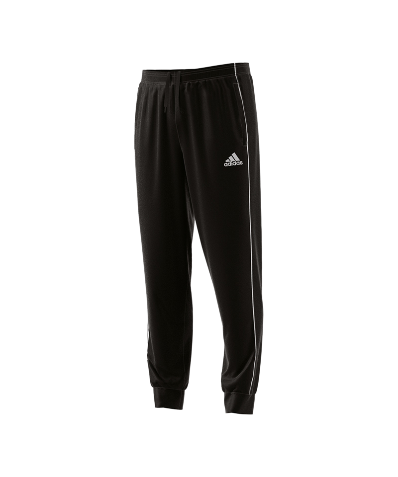 adidas Core 18 Sweat Pant Schwarz Weiss