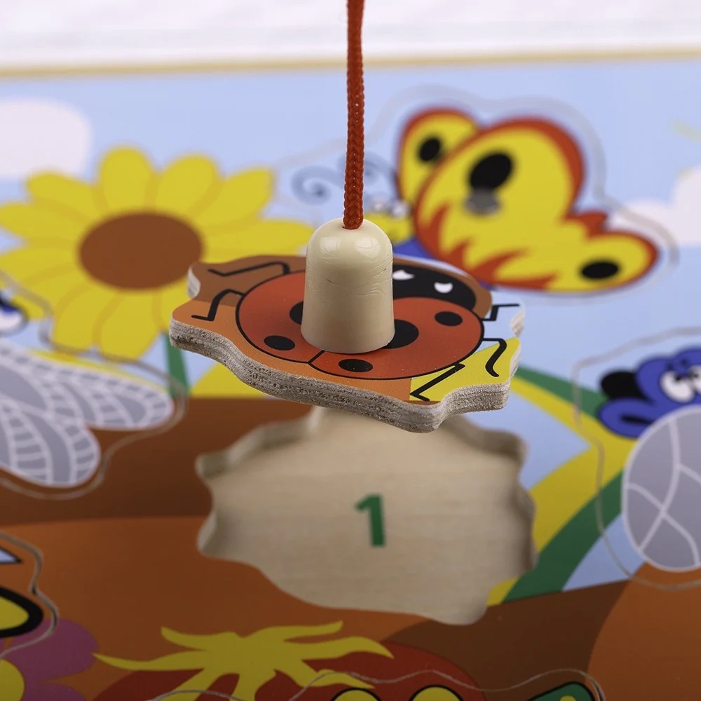 Puzzle magnétique insectes