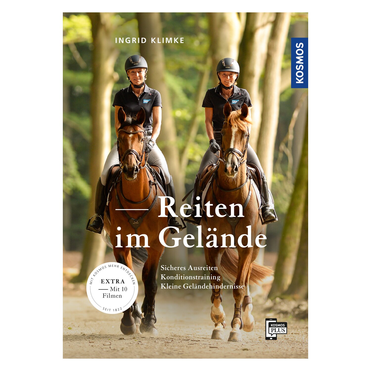 Reiten im Gelände - Sicheres Ausreiten, Konditionstraining, kleine Geländehindernisse
