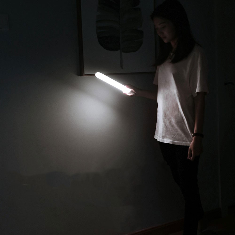 LED Lichtleiste Magnetische USB Leuchte Schrank Beleuchtung mit PIR Bewegungsmelder   Magnet Halterung - Kaltweiss