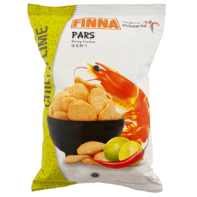 Finna Pars Garnalen Kroepoek Chili & Limoen 70g
