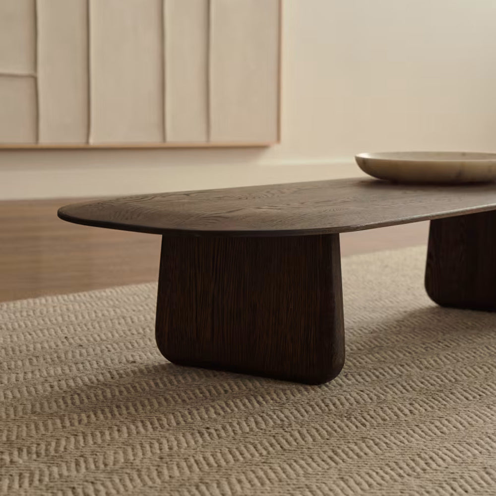 Kave Home Pirita Salontafel - Donker Eiken