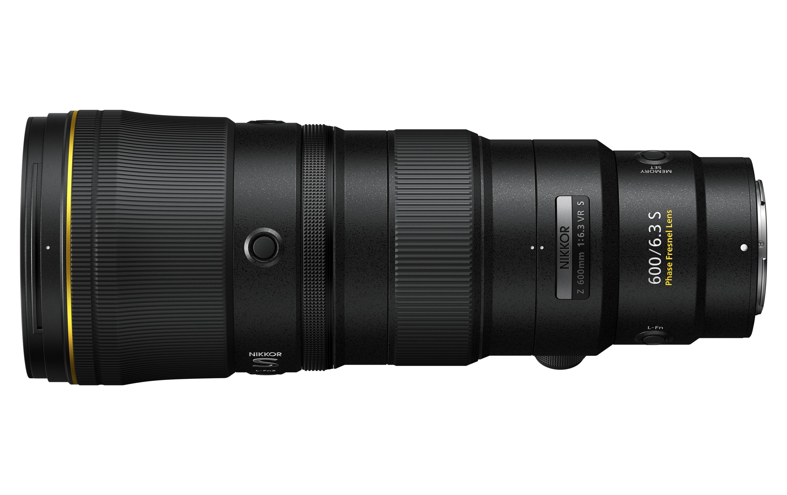 Festbrennweite NIKKOR Z 600mm F/6.3 VR S – Nikon Z<br>Superteleobjektiv mit leichtem Gewicht und ausbalanciert für Freihandaufnahmen