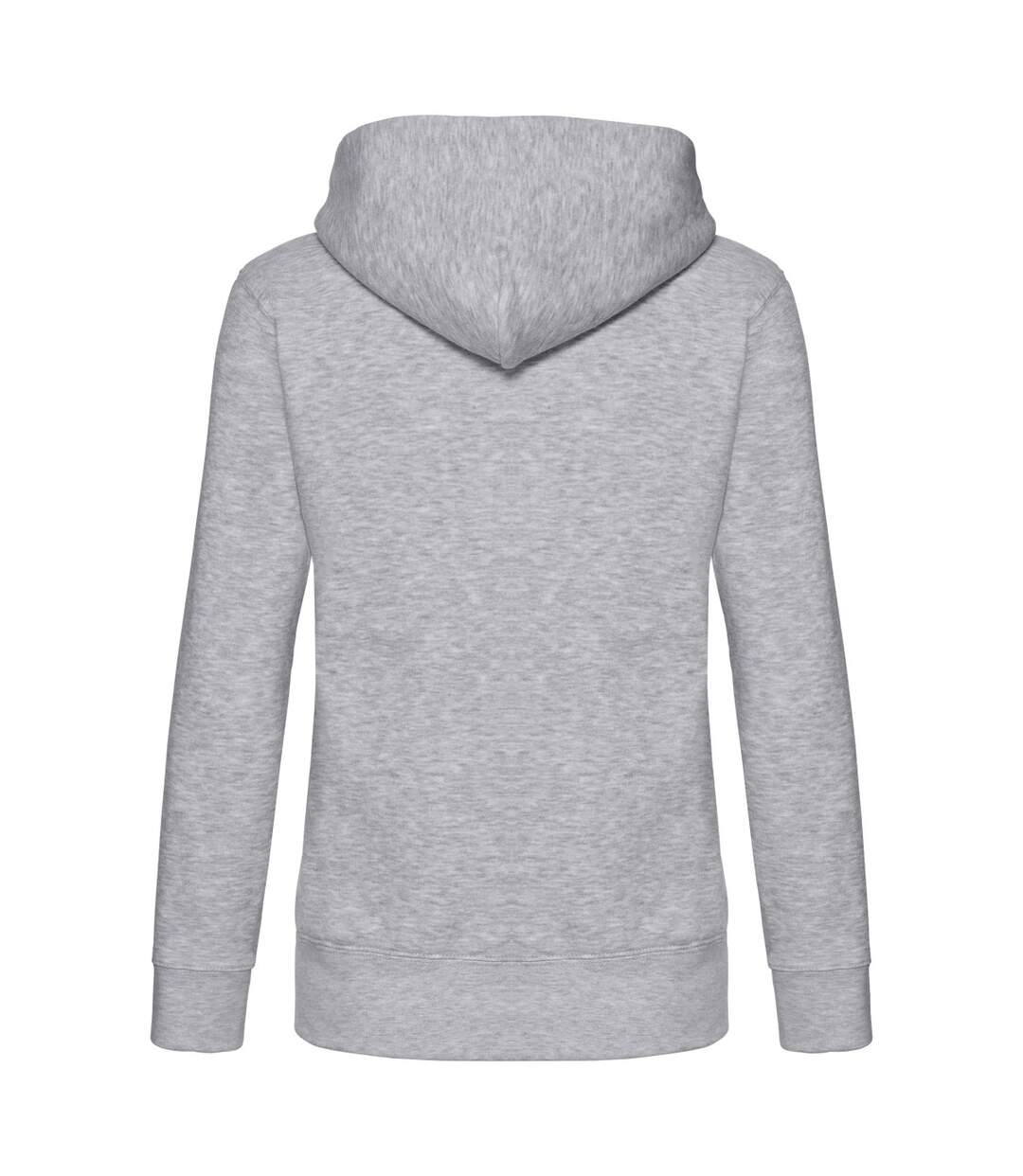 Fruit Of The Loom - Sweatshirt à capuche et fermeture zippée - Femme (Gris) - UTBC1372