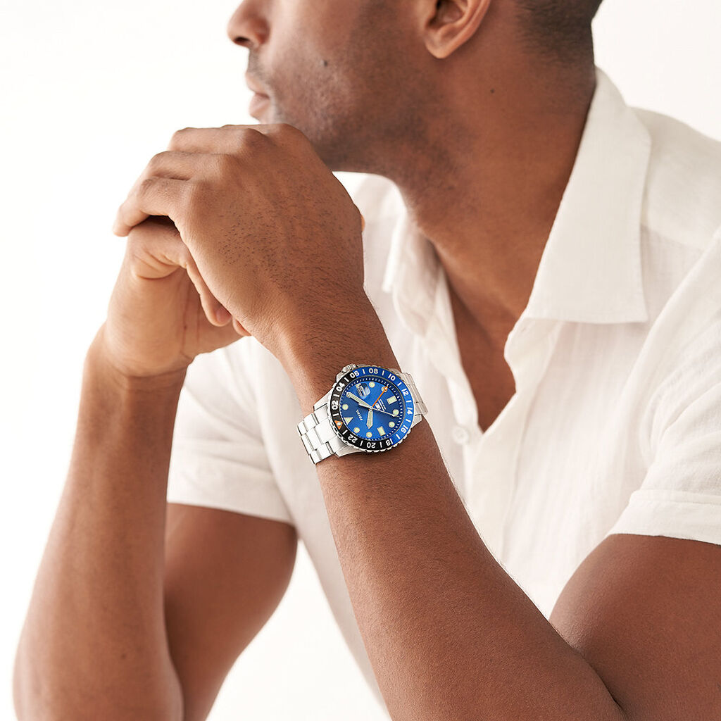 Montre Fossil Blue Bleu