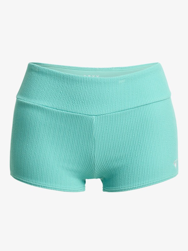 Roxy Sunshine Boyleg Bas de bikini taille haute Vert Femme