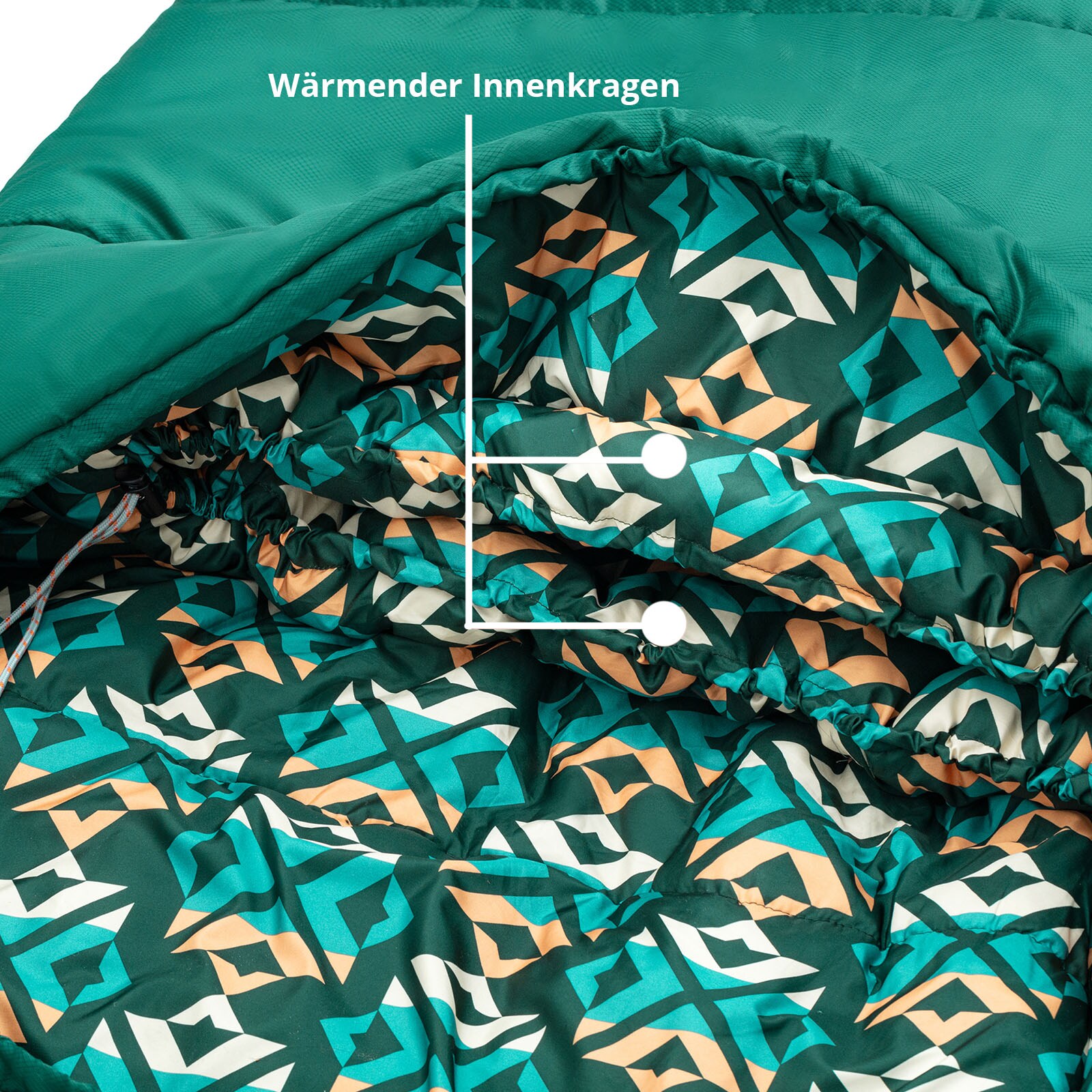 KINGCAMP Mumienschlafsack Superior 300XL 3 Jahreszeiten Schlafsack XL Lang -13°C Variante: L