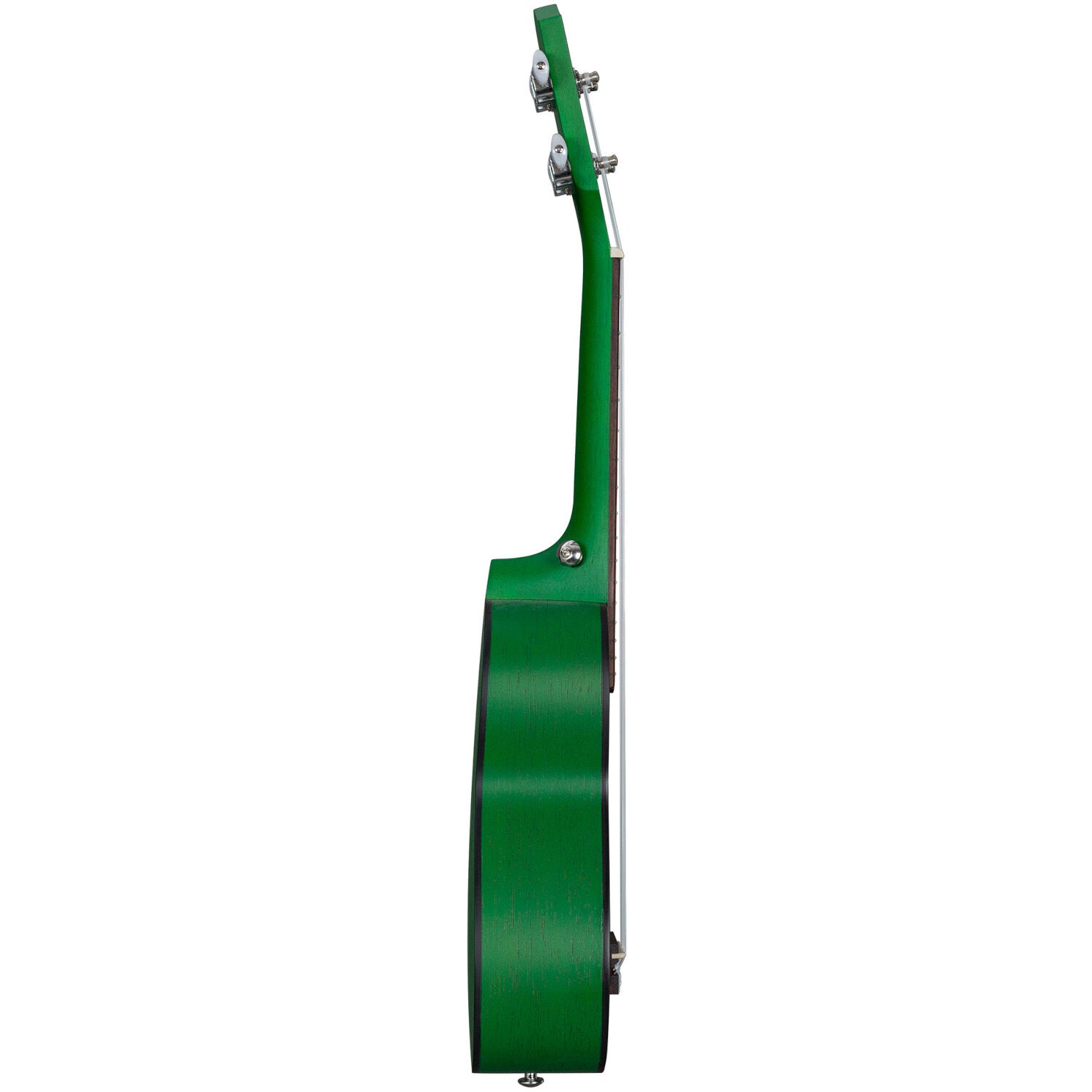 Cascha HH 2265L Premium Mahogany linkshandige sopraan ukelele set groen