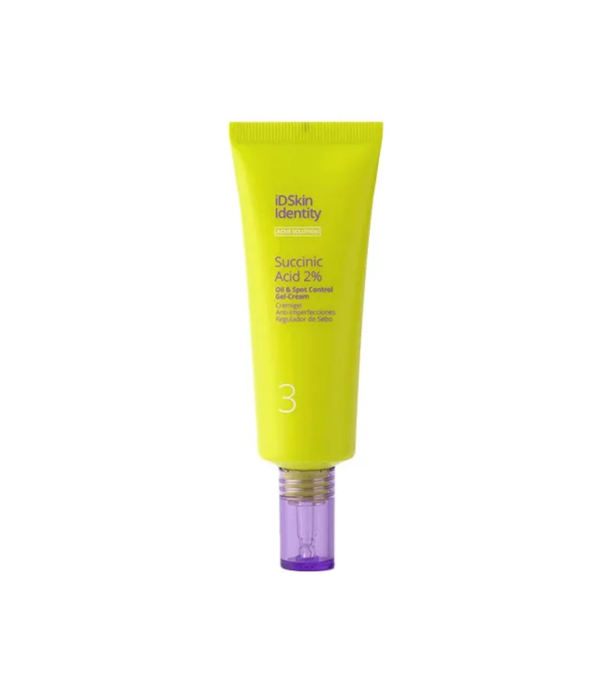 ID Skin Identity - *Acne Solution* - Creme facial anti-manchas com 1% de ácido succínico