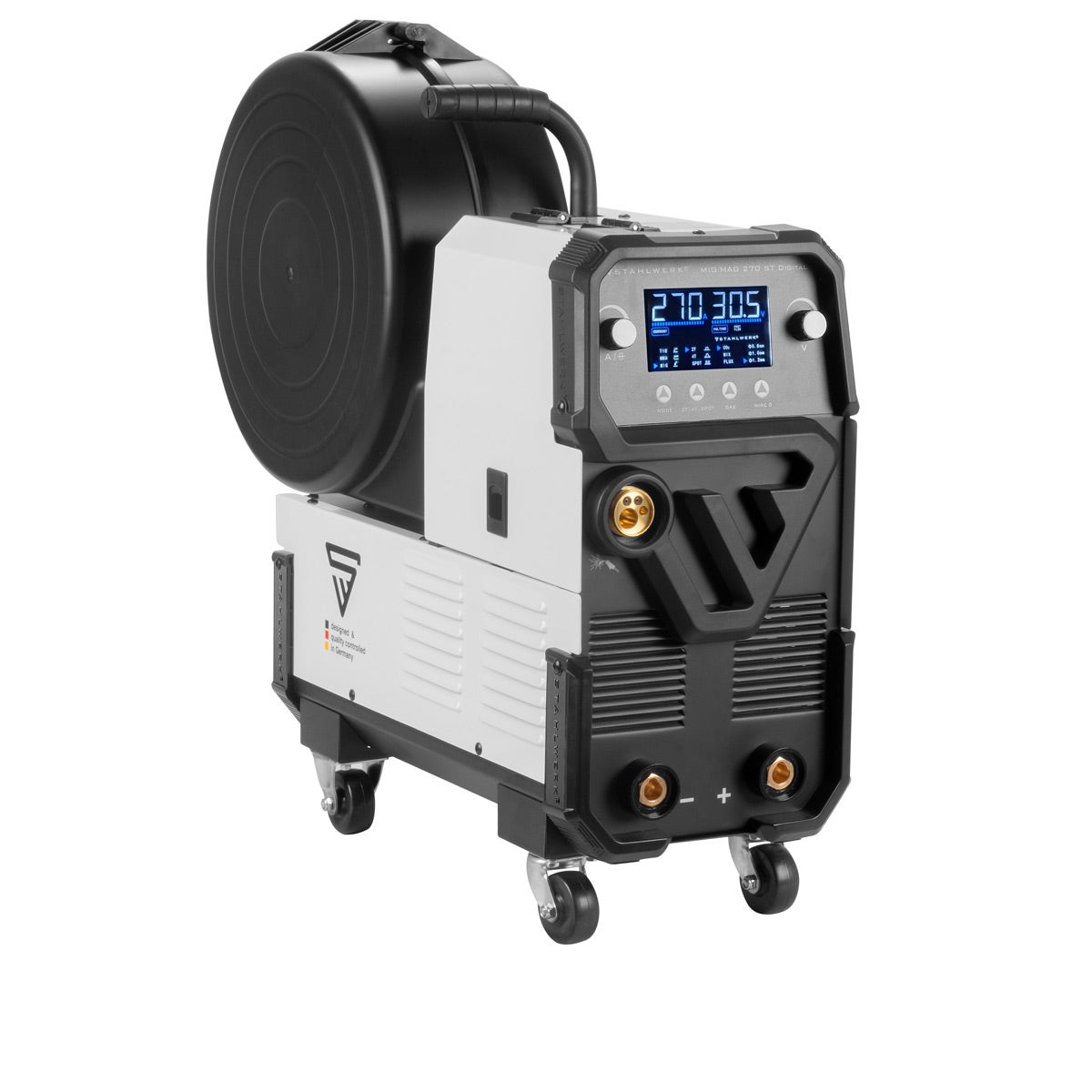 STAHLWERK MIG MAG 270 digitaal IGBT 4-in-1 inverter-lasapparaat met 270 A