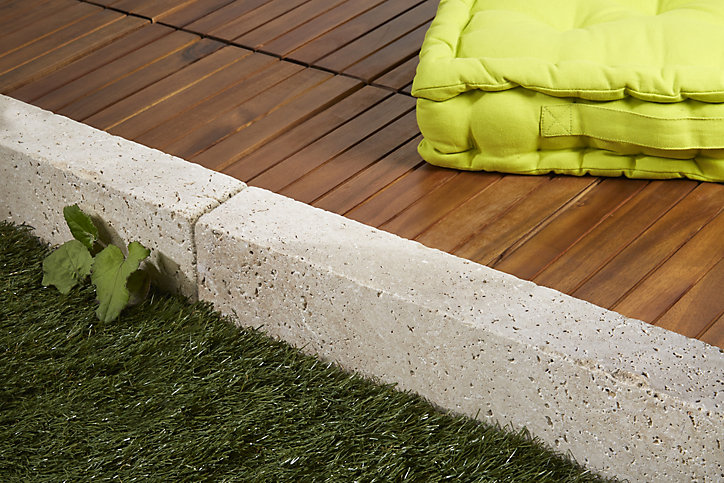 Barette travertin 30 x 10 x 10 cm