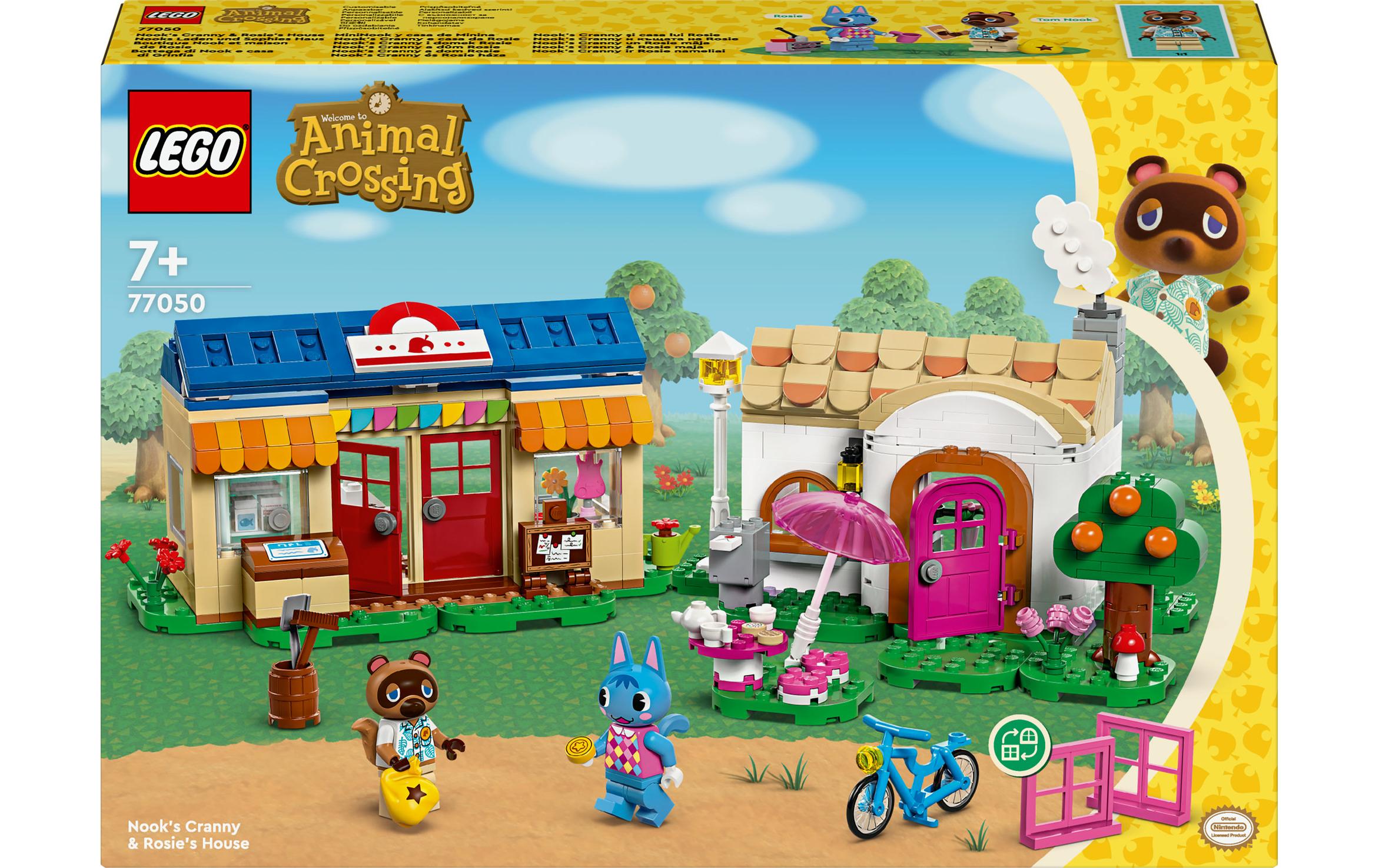 Animal Crossing Nooks Laden und Sophies Haus 77050Bau- und Spielset zum Umgestalten