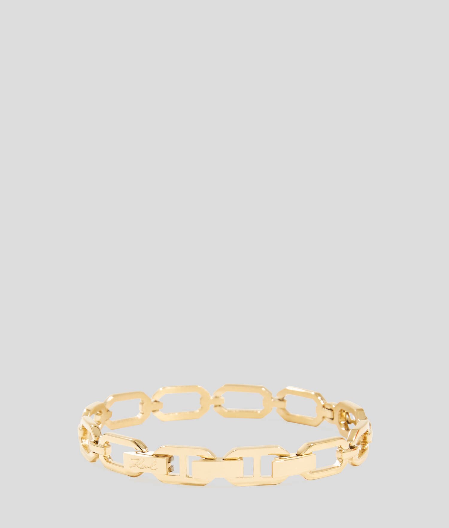 Bracelet chaîne pavé KARL Signature - Or