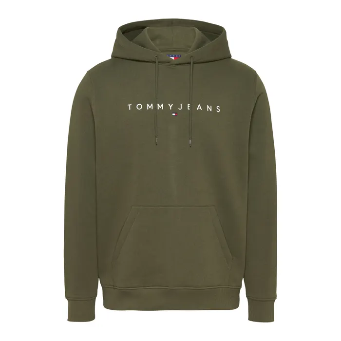 Tommy Hilfiger Regular Linear Logo Hoodie Heren