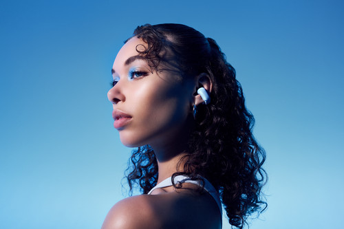 Bose Ultra Open Earbuds Lichtblauw