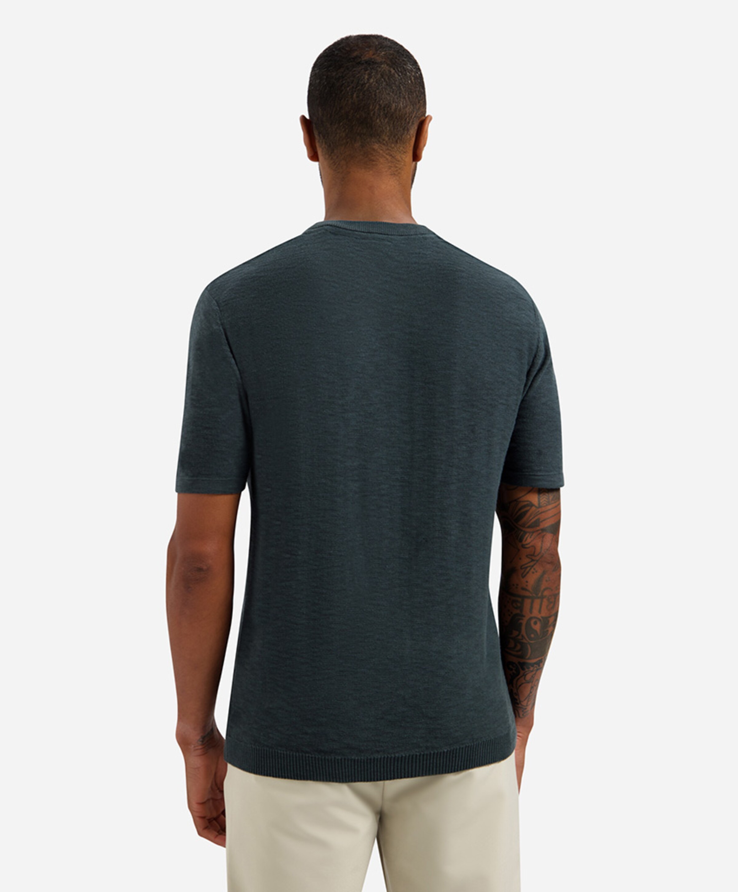 No Excess Heren T-shirt grijs