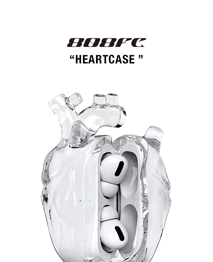 Krocalute - Heart AirPods / Pro oortelefoonhoesje
