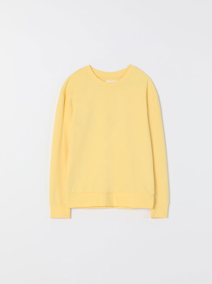 Conjunto com 4 moletons de agasalho combinando - Amarelo