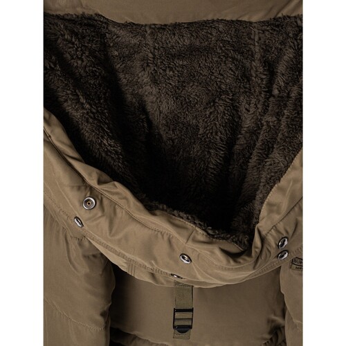Superdry - Parka Chinook De Piel Sintética Verde