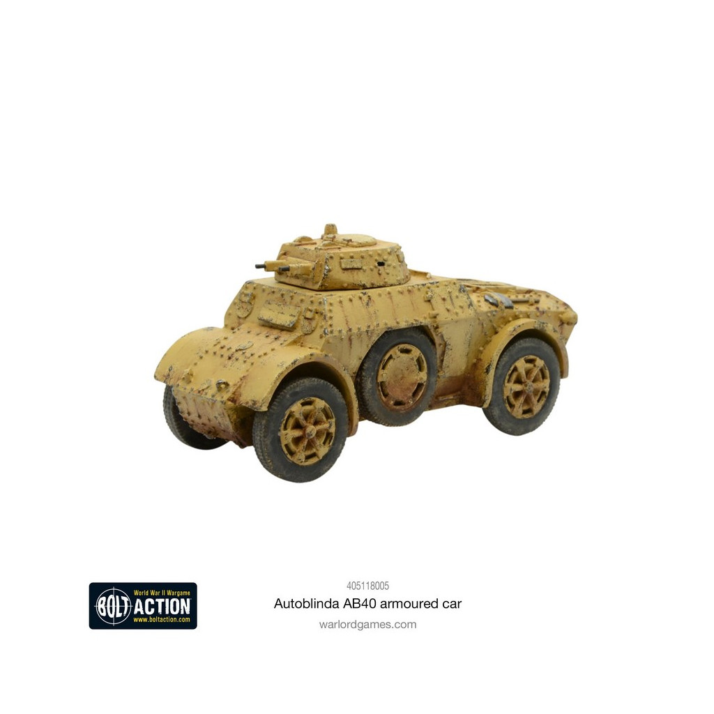 Bolt Action - Autoblinda AB40 Armoured Car