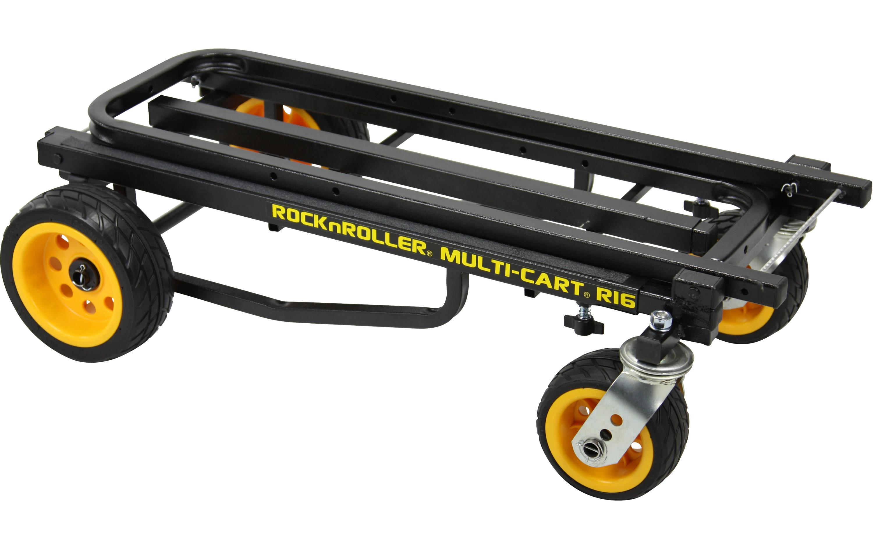 Multifunktionswagen R16RT Tragkraft 272 kg<br>Faltbarer 8-in-1-Multifunktionswagen