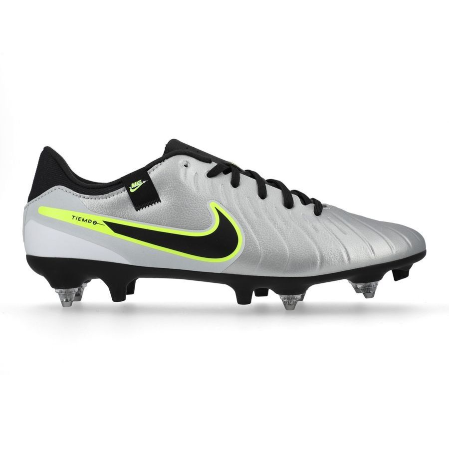 Nike Tiempo Legend 10 Academy SG-PRO Anti-Clog Mad Voltage - Argenté/Noir/Jaune Fluo