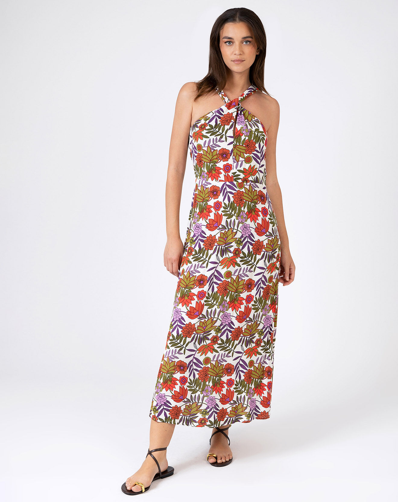 An'ge Robe Muguelle crème/multicolore
