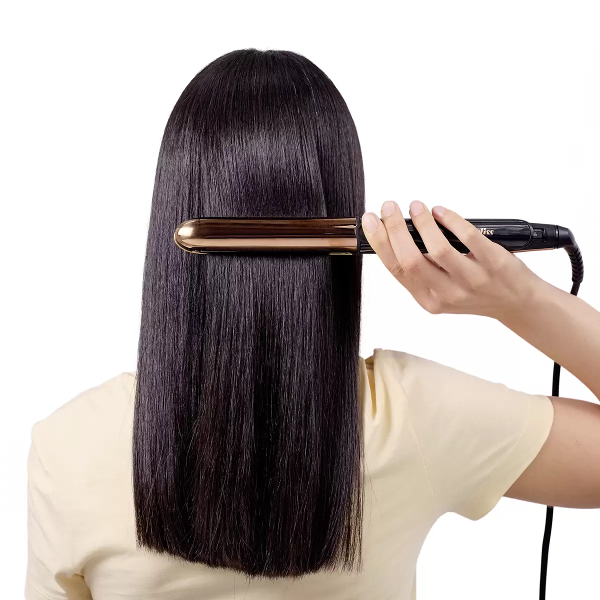 Glätteisen Babyliss Straight&Curl Schwarz