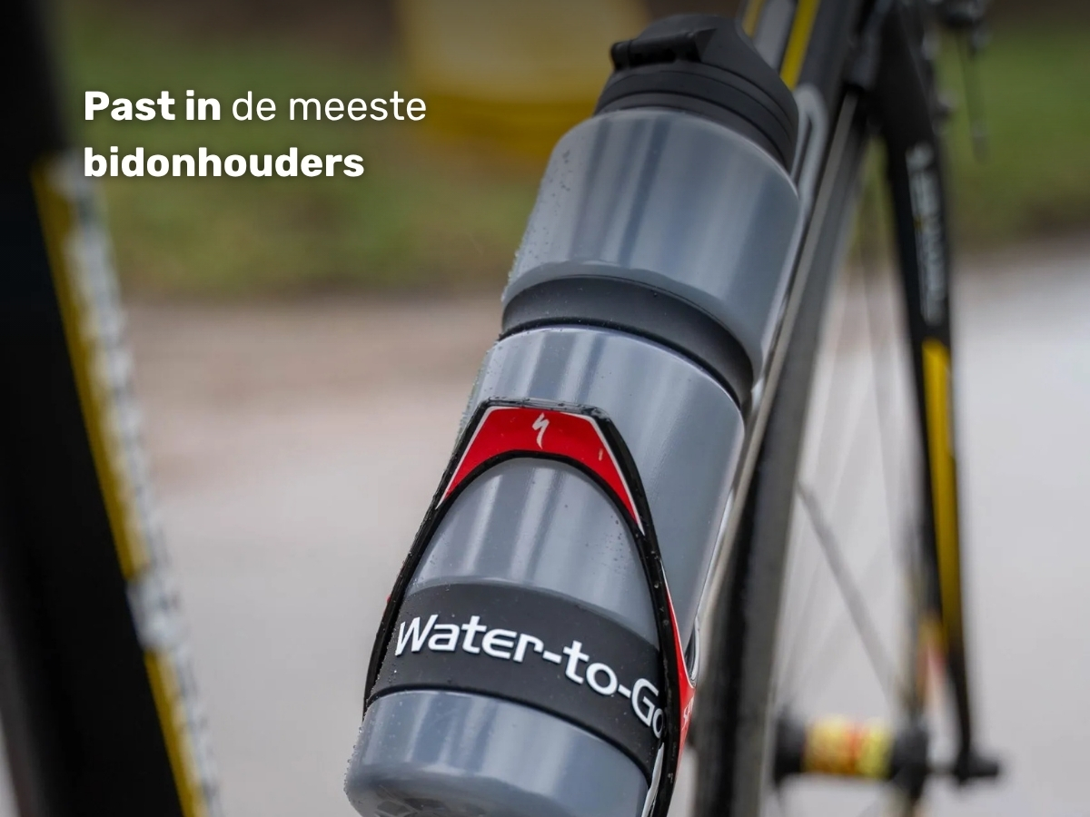 Water-to-Go Eco-Active 750 ml waterfles met filter - Red
