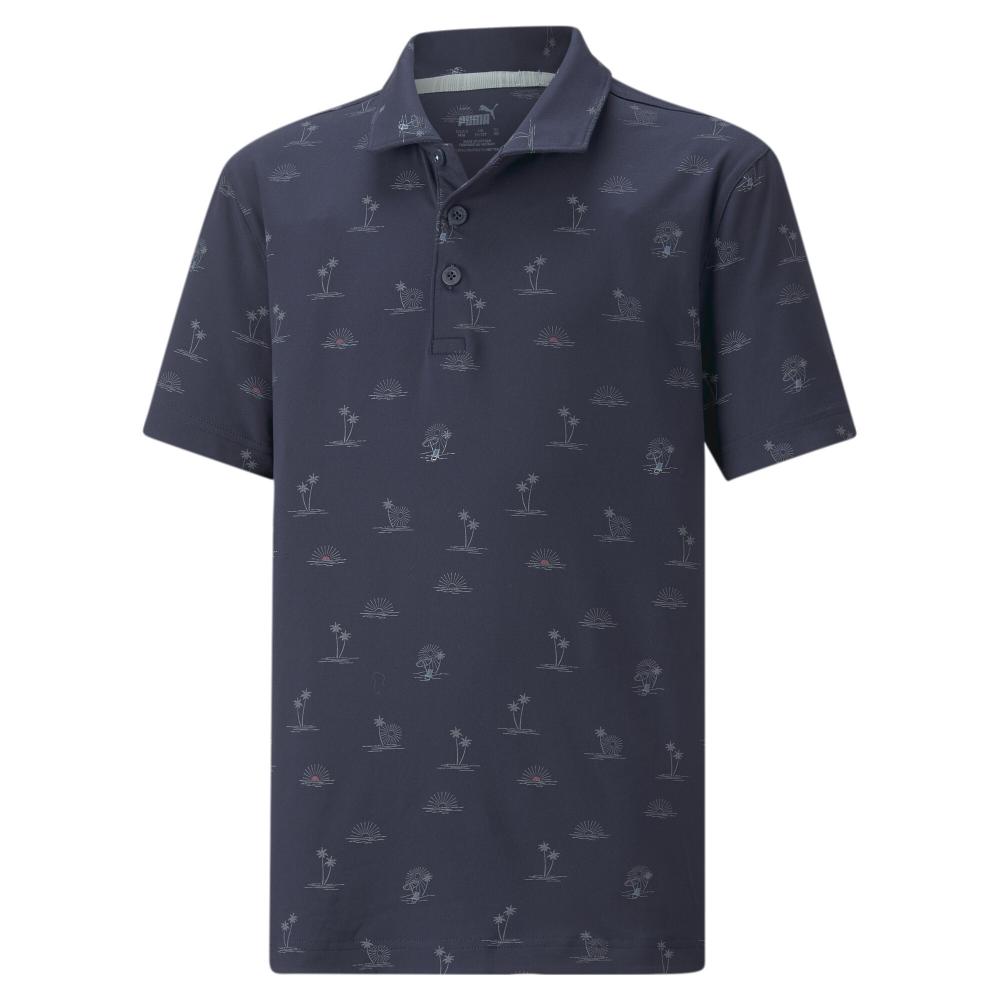 Puma Polo Marine Garçon Puma Horiz