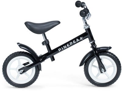 Pinepeak Komfort Løpesykkel 10 tommer, Svart