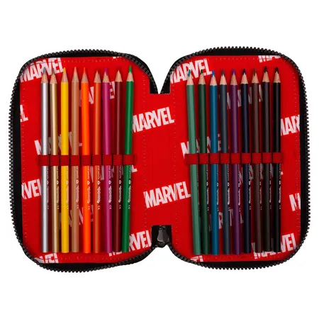 CoolPack Etui gefüllt, 3-Zip , MARVEL – AVENGERS -Kollektion 2024-