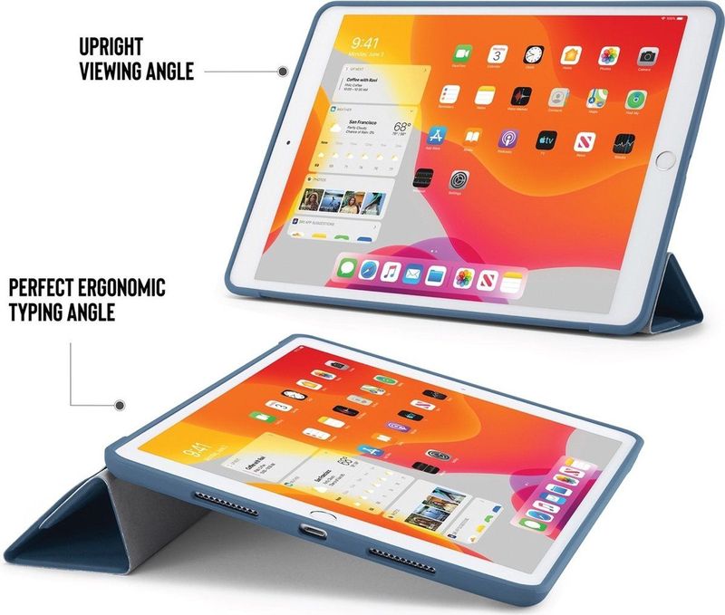 Pipetto - Origami - Hoes - TPU - Geschikt voor iPad 10,2 inch