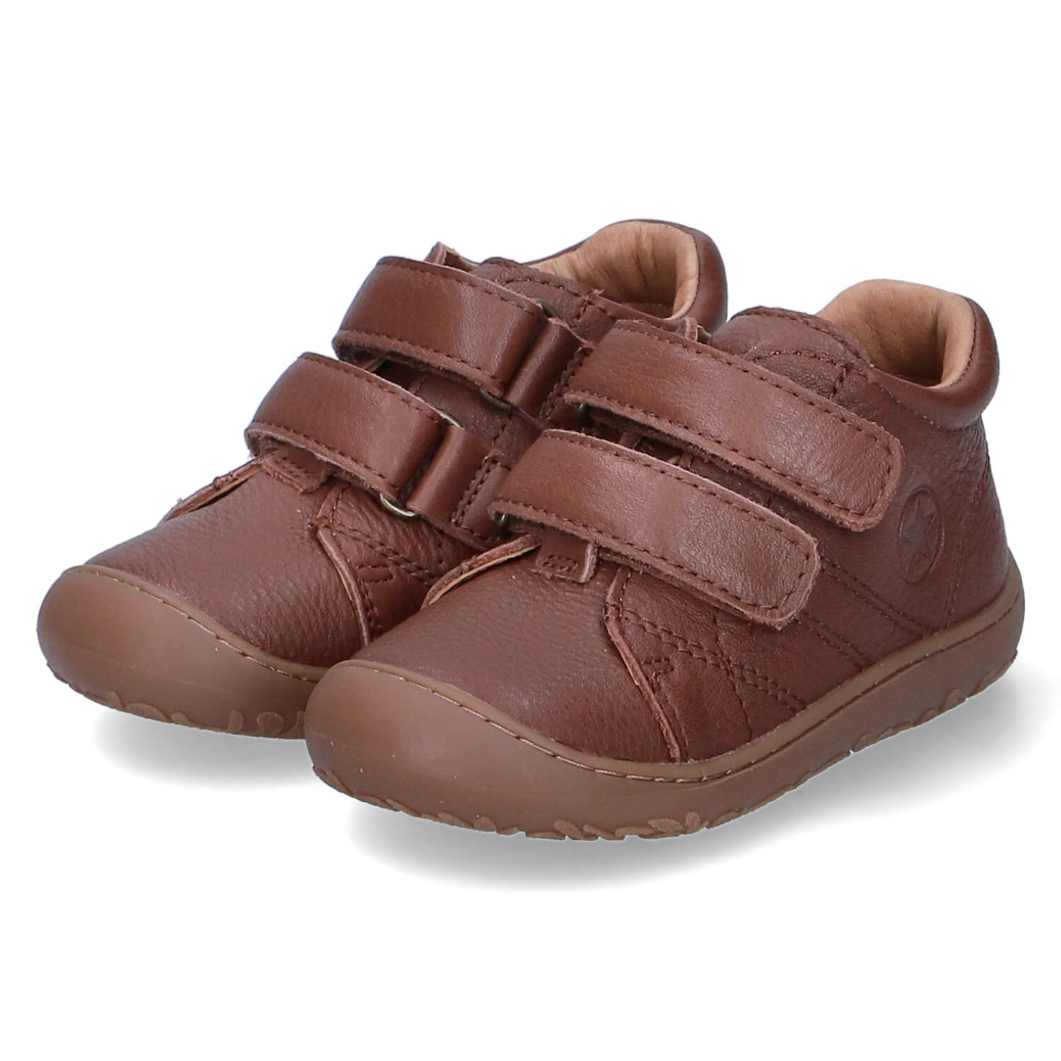 bisgaard Klettschuhe HALE V - brandy
