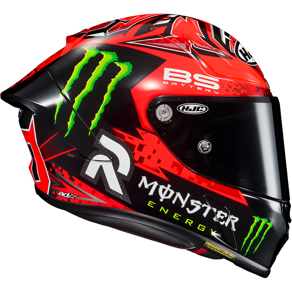 HJC - Casque RPHA 1 Quartararo MC1 / Rouge / Noir / Vert