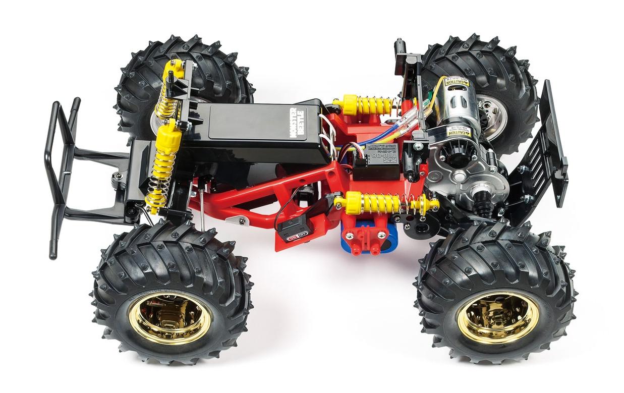 Monster Truck Monster Beetle, RWD, Bausatz mit ESC, 1:10<br>2WD Monstertruck mit VW Käfer Karosserie