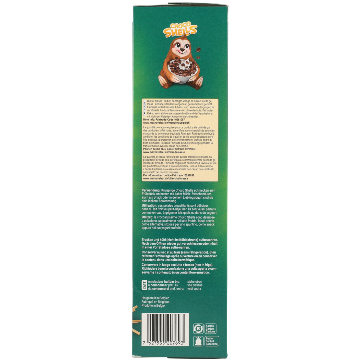 Fairtrade Choco Shells