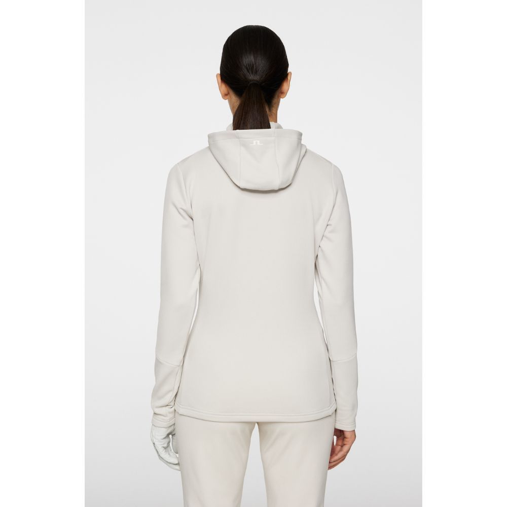 Aerial Quarter Zip Hettegenser Dame Moonbeam