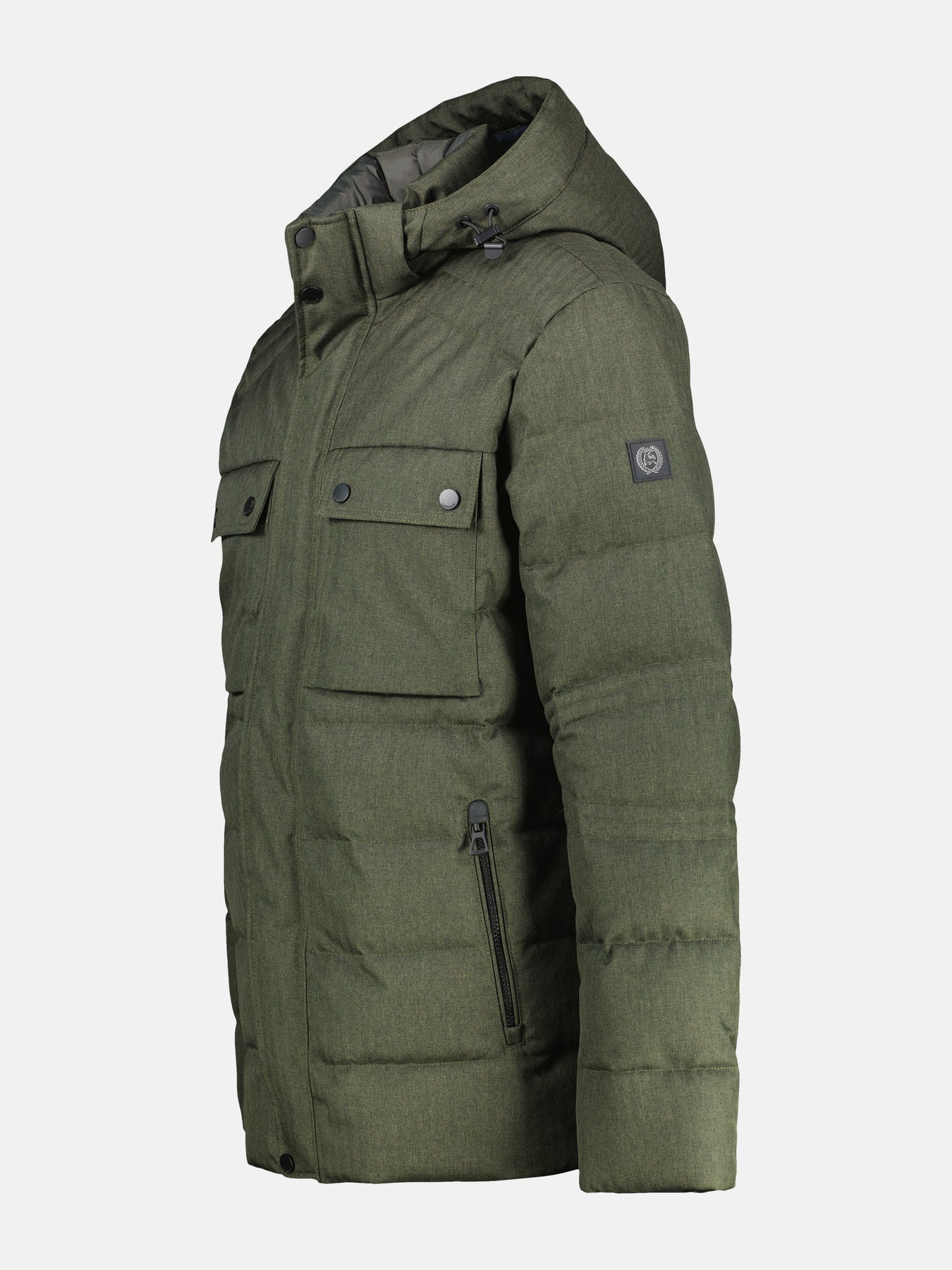 Herren Fieldjacket in Woll-Optik