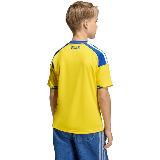adidas Zweden Thuis Shirt Kids WK 2026