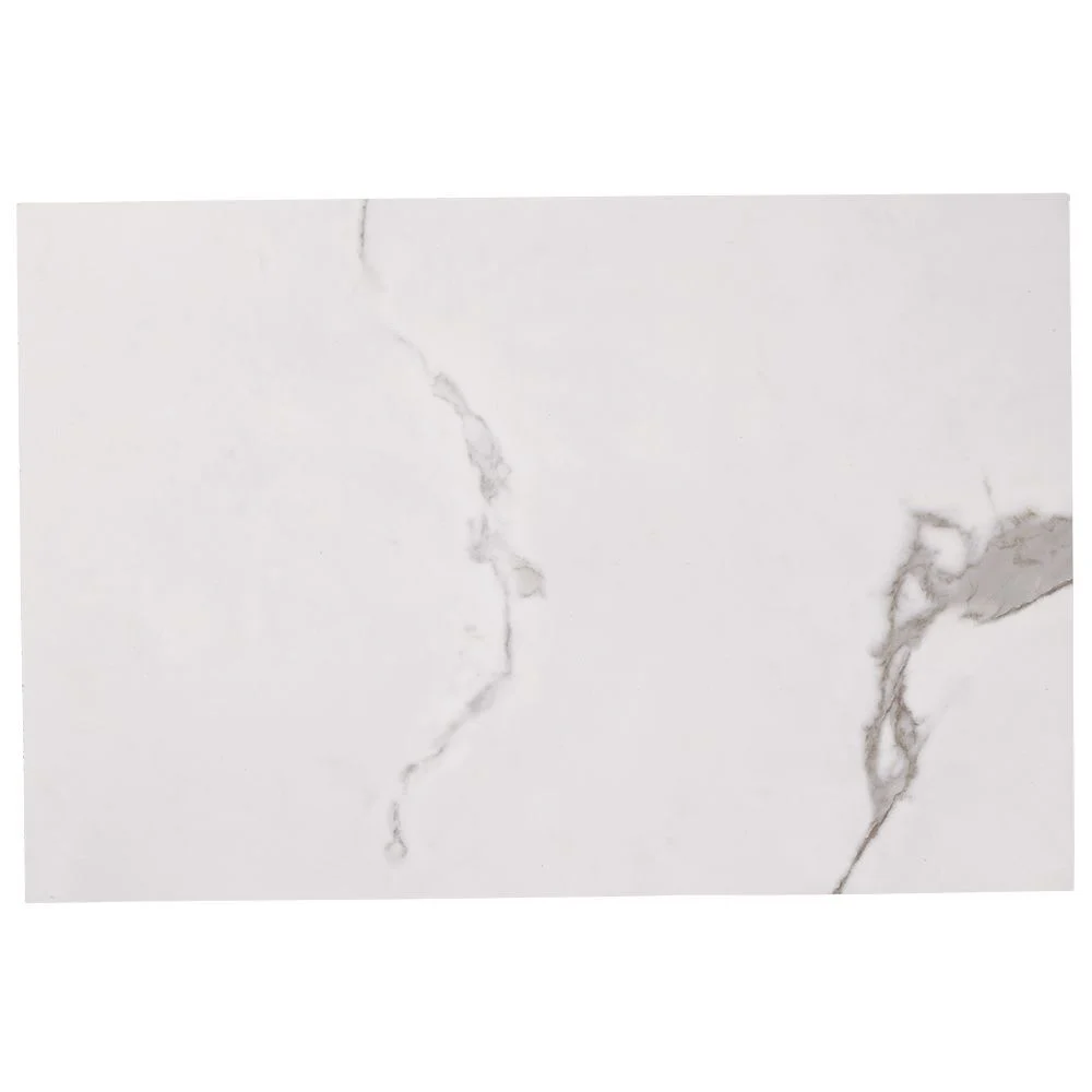 Set de table PVC effet marbre gris 45x30 cm