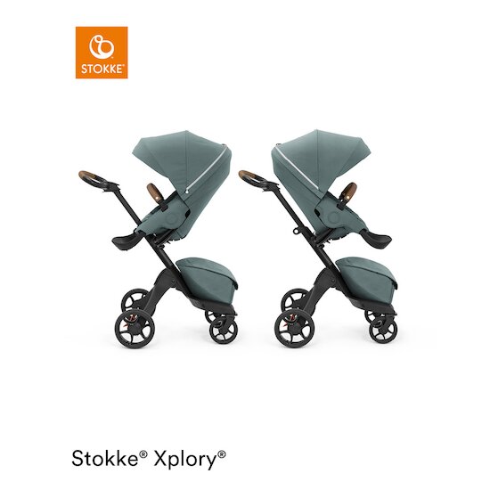 Poussette Xplory X   Cool Teal        de               Stokke®