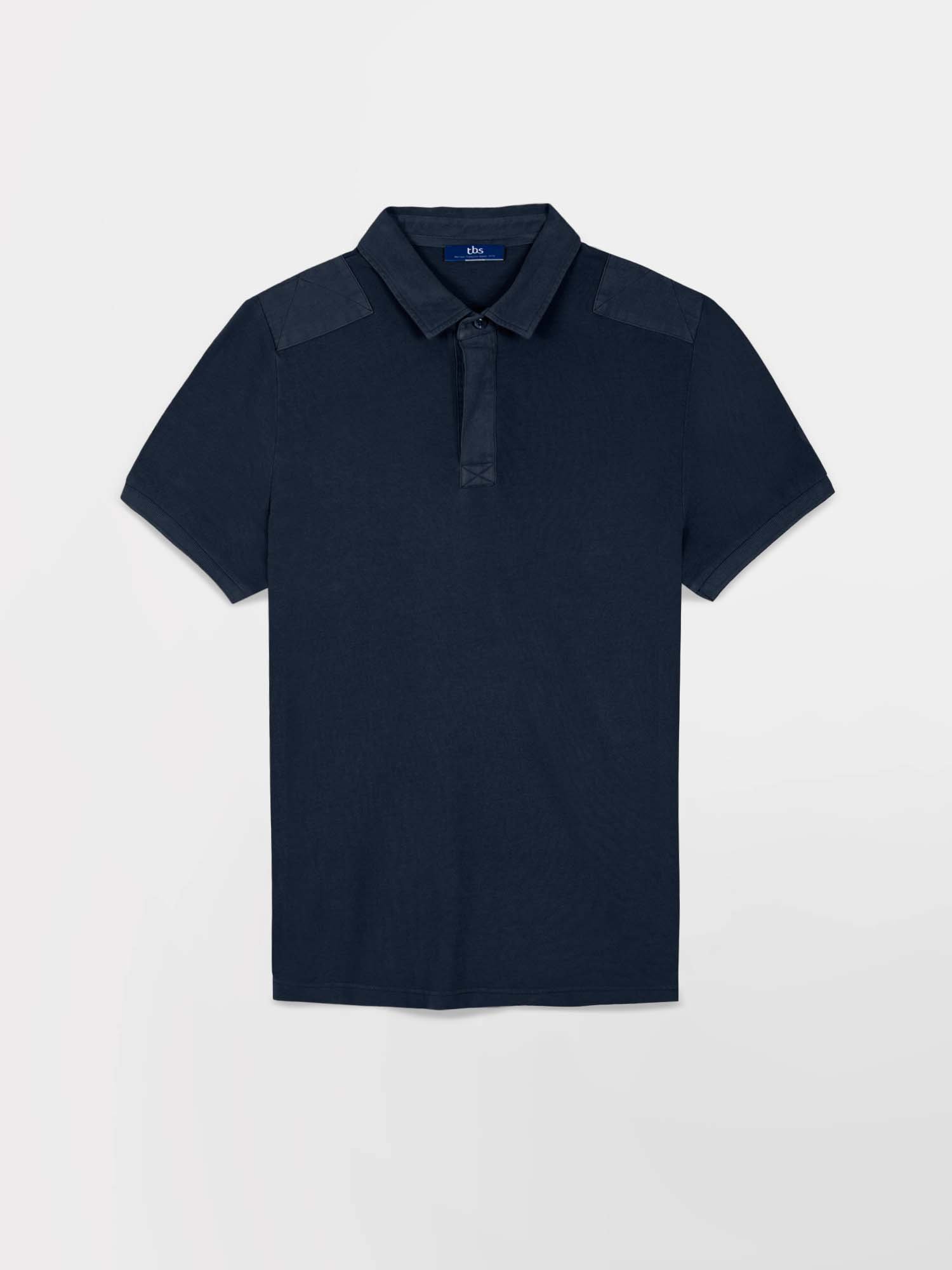 Polo Homme Manches Courtes Marine
